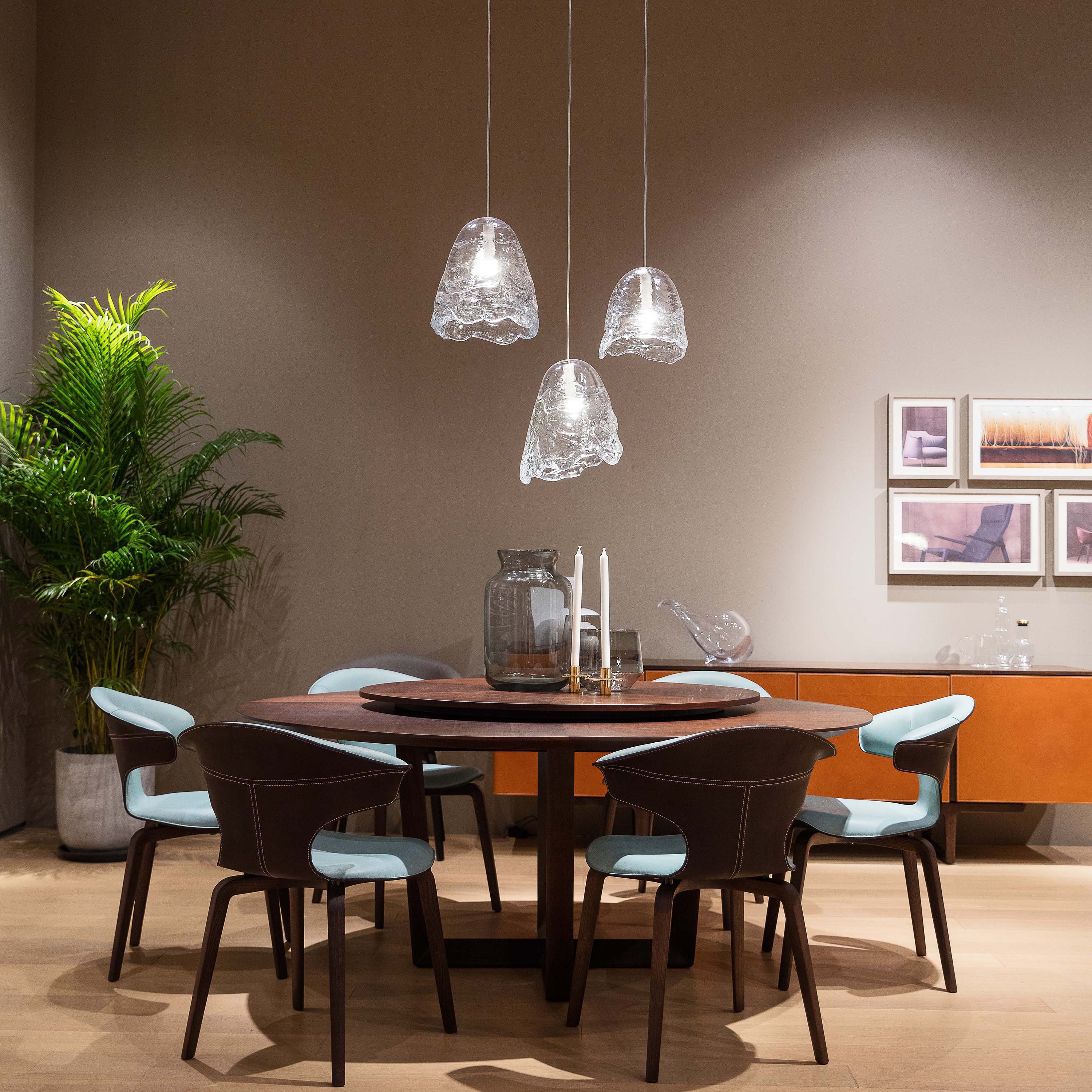 Frozen Pendant Light