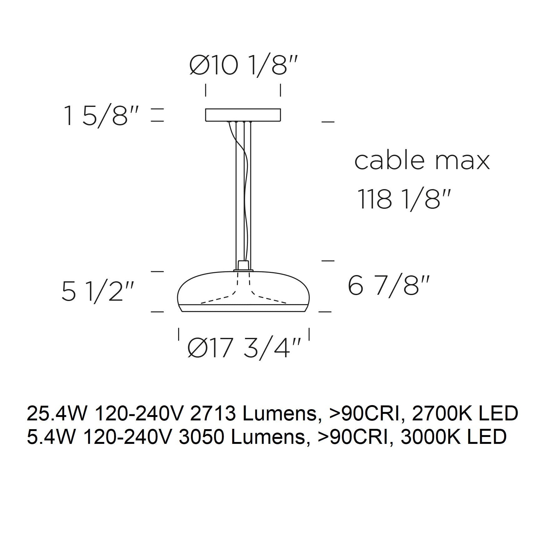 Aurelia LED Pendant Light