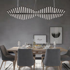Linear Fish Bone Modeling Chandelier