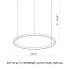 Compendium Circle Pendant Light