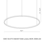 Compendium Circle Pendant Light