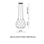 Mesh Suspension Light