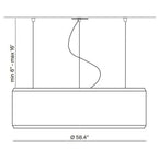 Silenzio Acoustic Pendant Light