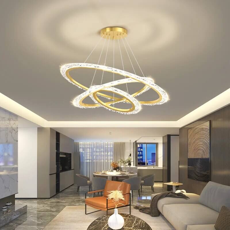 Light Luxury Chandelier for Living Room