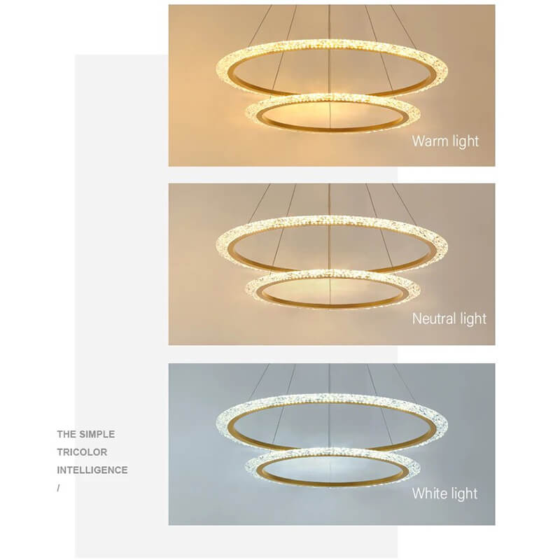 Light Luxury Chandelier for Living Room