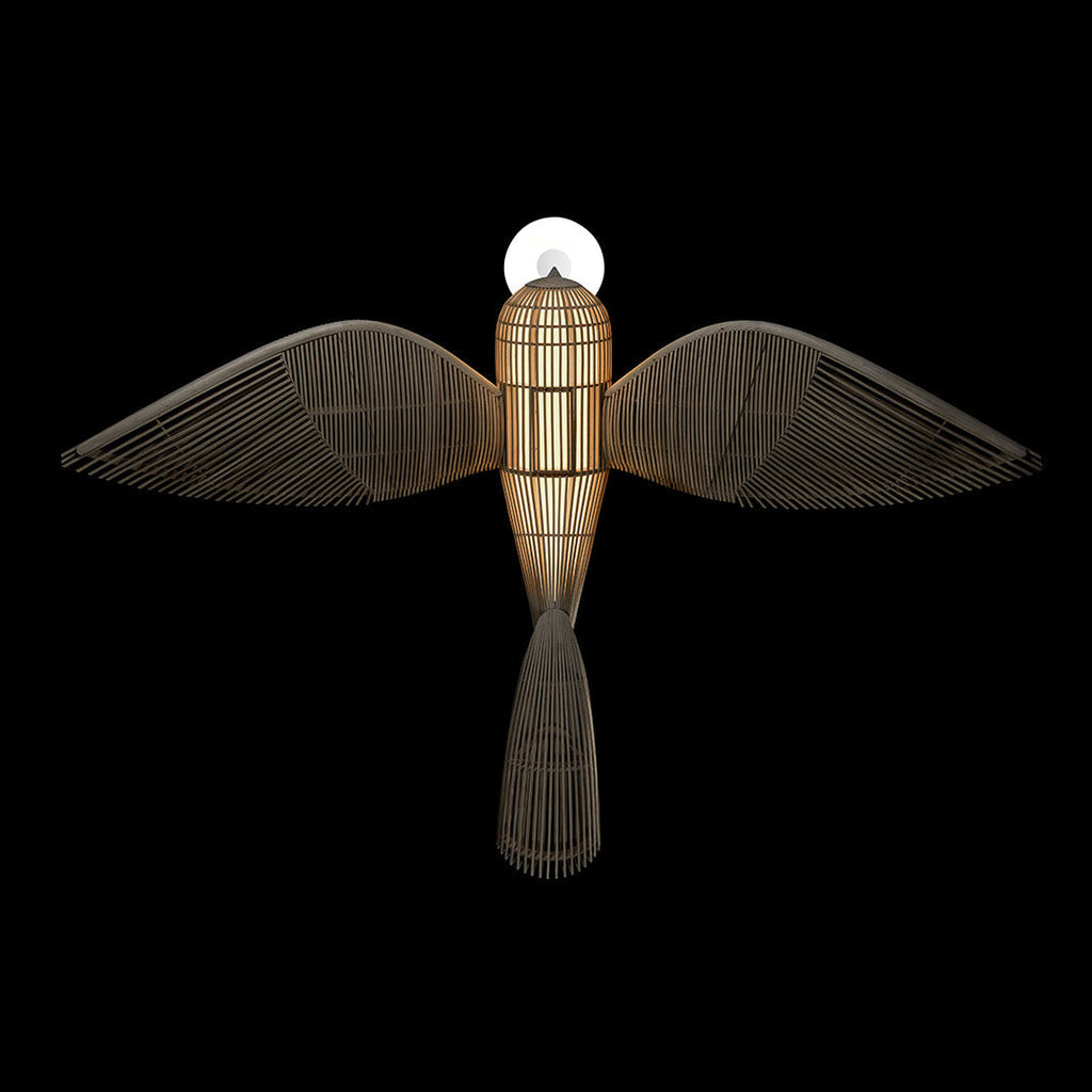 Life-Size Birdy Vertical Suspension Light