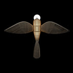 Life-Size Birdy Vertical Suspension Light