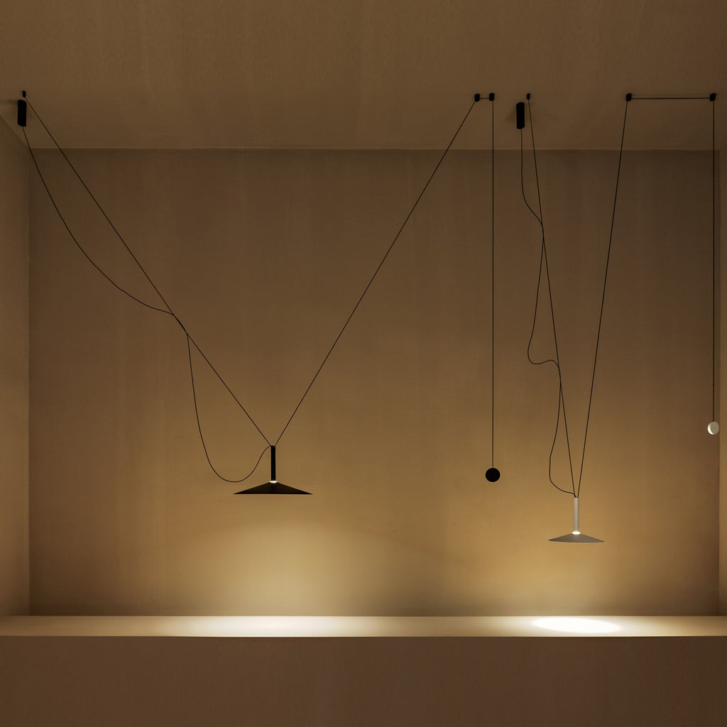 Milana Wide Counterweight Pendant Light