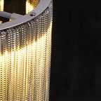 Modern Aluminum Tassel Wall Sconce