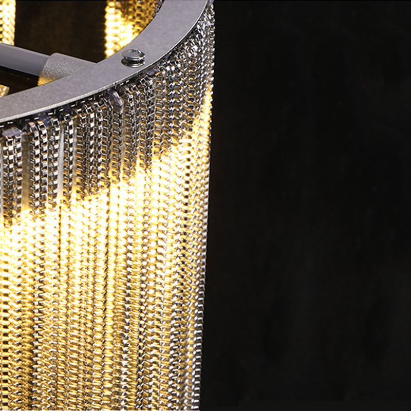 Modern Aluminum Tassel Wall Sconce