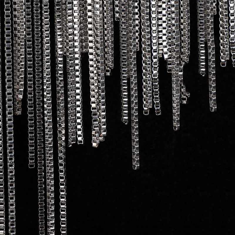 Modern Aluminum Tassel Wall Sconce