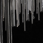 Modern Aluminum Tassel Wall Sconce