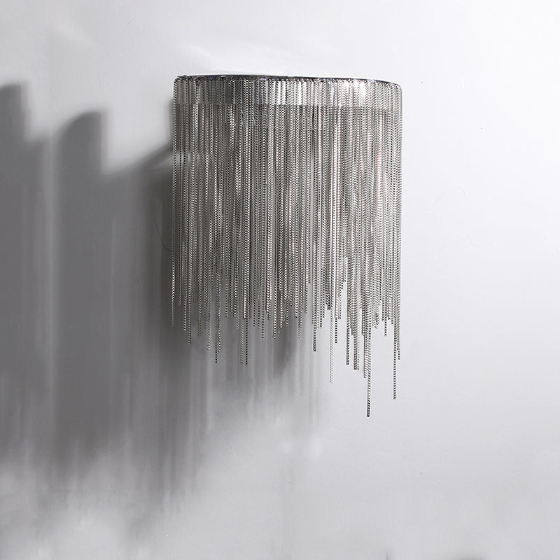 Modern Aluminum Tassel Wall Sconce