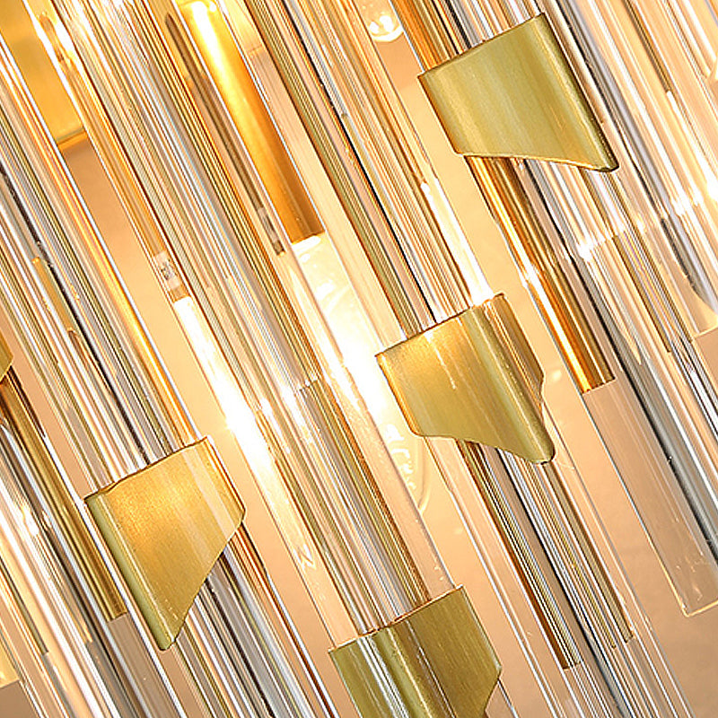 Modern Crystal Rod Sconce Wall Lamp