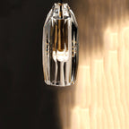 Modern Faceted Crystal Wall Sconce