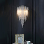 Modern Lighting Aluminum Chain Wall Sconce