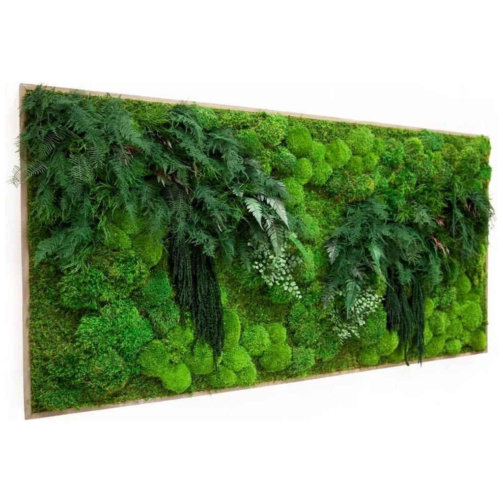 Moss & Ferns - 68" x 33" Oversized Statement Piece - Vertical or Horizontal