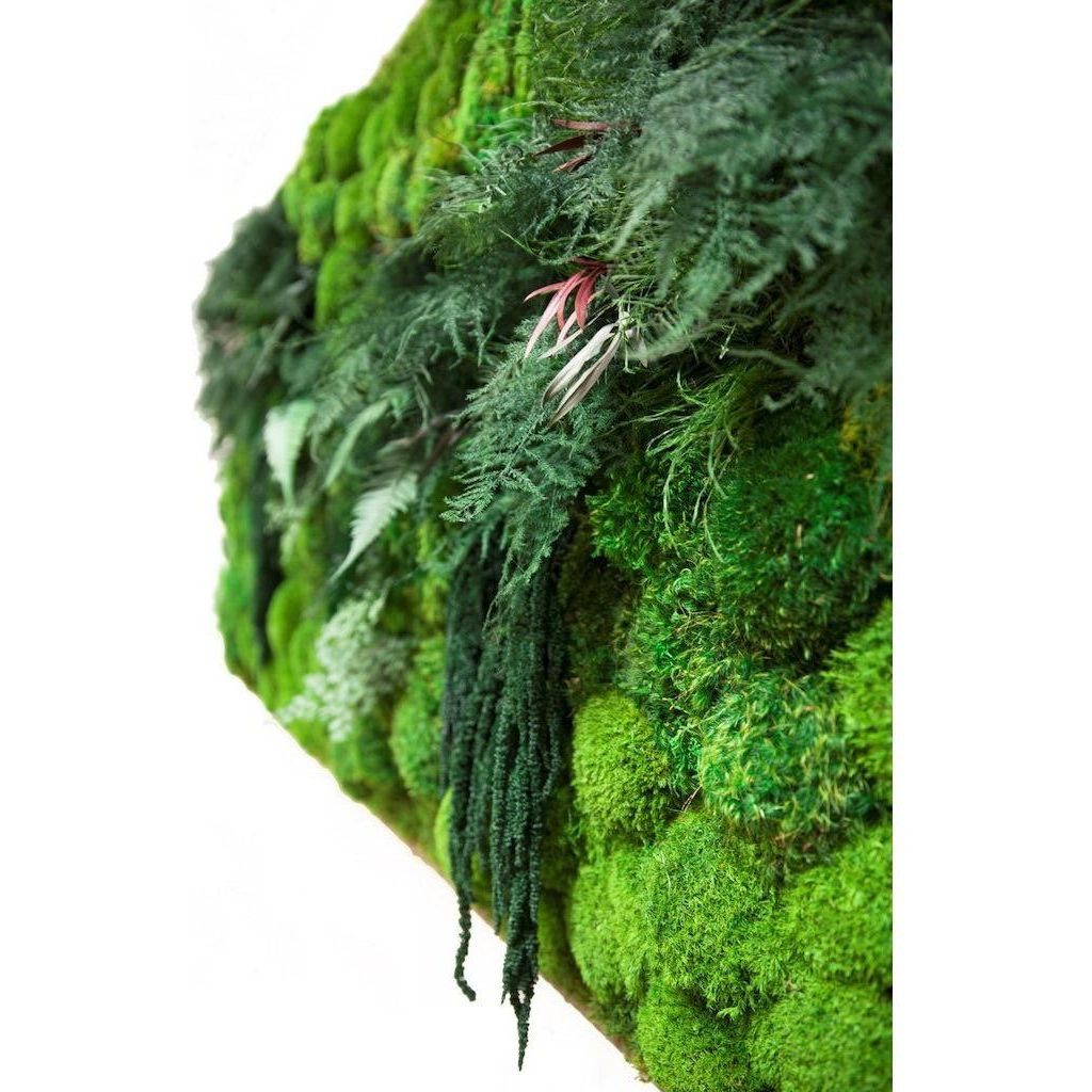 Moss & Ferns - 68" x 33" Oversized Statement Piece - Vertical or Horizontal