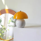 Mushroom Ceramic Built-in Battery Table Lamp