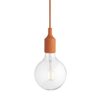 Black / None E27 Pendant Light OPEN BOX