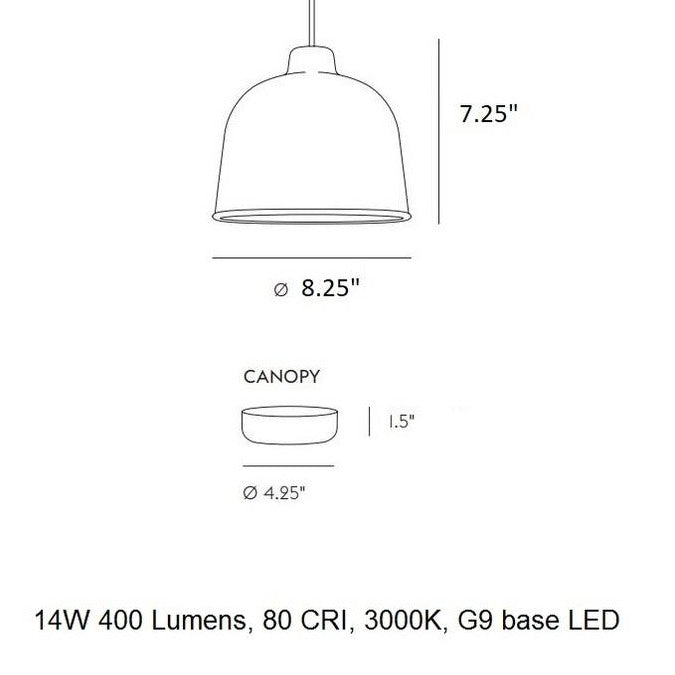 Nature Grain Pendant Light - OPEN BOX