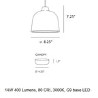 Nature Grain Pendant Light - OPEN BOX