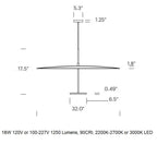 Sky Dome Pendant Light