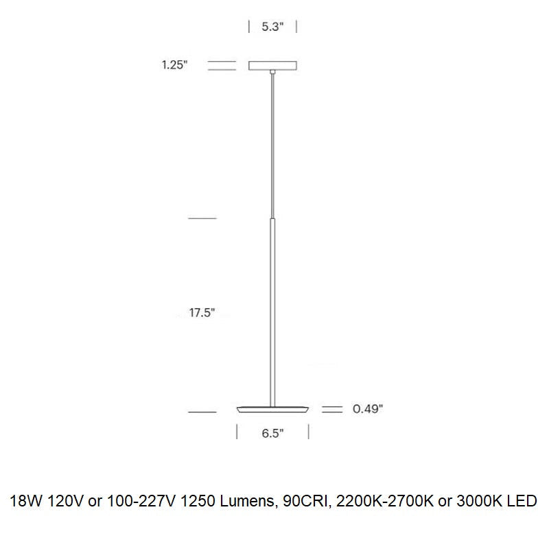 Sky Solo Pendant Light