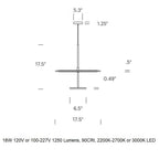 Sky Sound Pendant Light