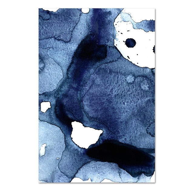 Epiphany Blue Water Color Prints