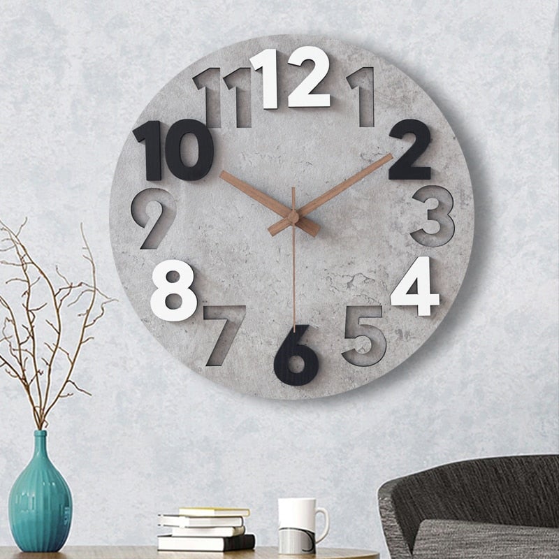 Modern 3D Wall Clock