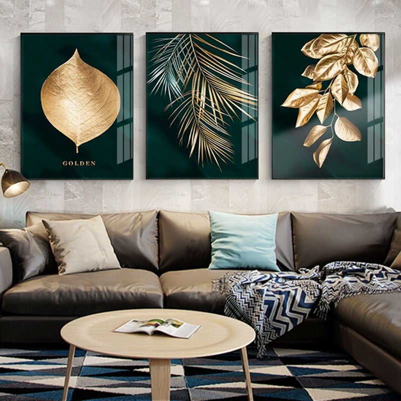 Golden Leaves | Canvas Print