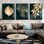 Golden Leaves | Canvas Print