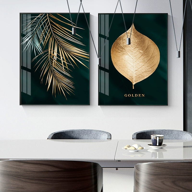 Golden Leaves | Canvas Print