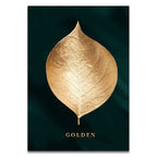 Golden Leaves | Canvas Print