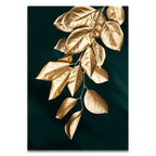 Golden Leaves | Canvas Print