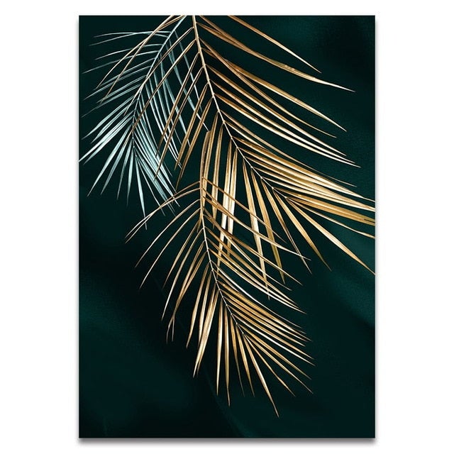 Golden Leaves | Canvas Print