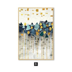 Golden Sun and Mountains | Canvas Print