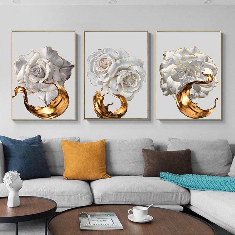 Il Fiore D'oro | Canvas Print