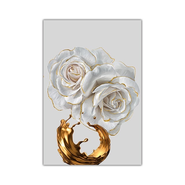 Il Fiore D'oro | Canvas Print