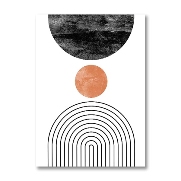 Mid Century Geometric | Canvas Print