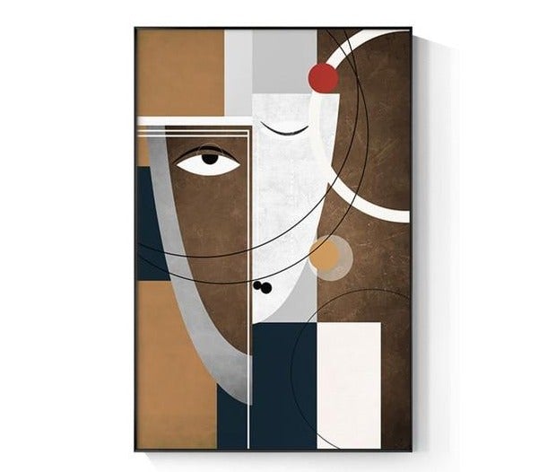 Abstract Face | Canvas Print