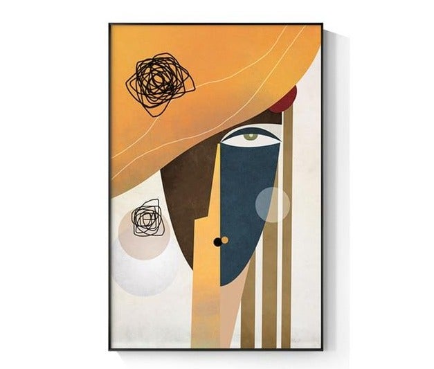 Abstract Face | Canvas Print