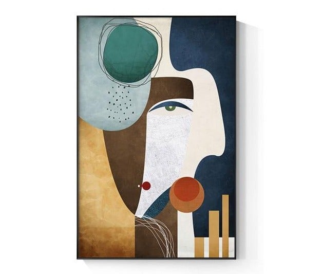 Abstract Face | Canvas Print