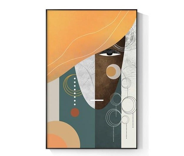 Abstract Face | Canvas Print