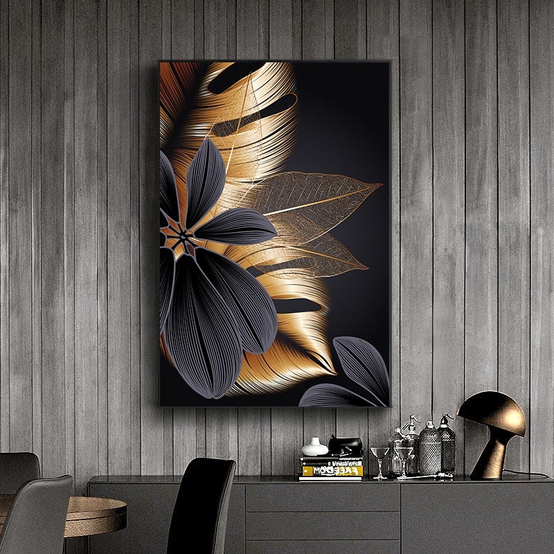 Golden Leaf | Canvas Print