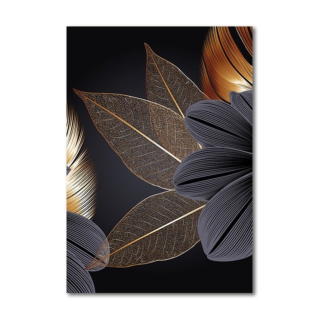 Golden Leaf | Canvas Print