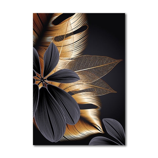 Golden Leaf | Canvas Print