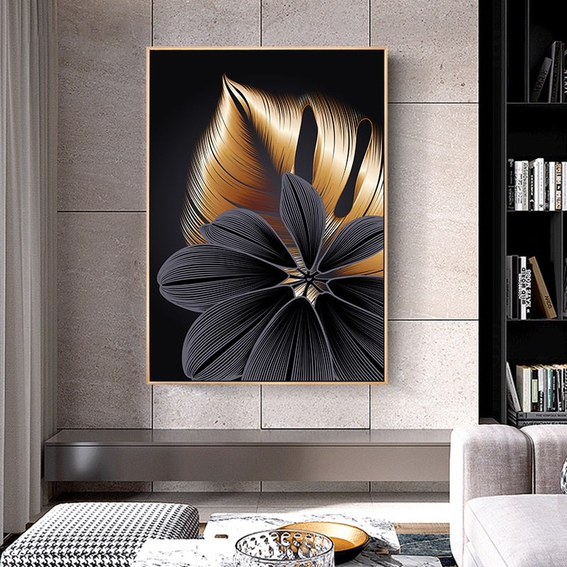 Golden Leaf | Canvas Print