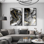 Black Marble | Canvas Print